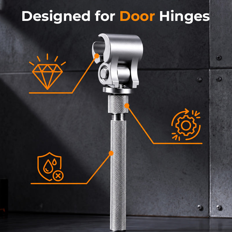 🔧 Adjustable Hinge Wrench for Door Gaps – Quick Fix Crooked Doors At Home