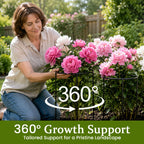 🌸🌿Round Plant Support Frame – Garden Stem Support Ring