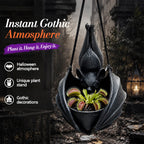 🦇 Spooky Bat Hanging Basket | Instant Halloween Porch Vibes