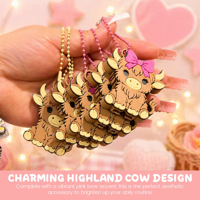 ⏳LAST DAY SPECIAL PRICE: ￡6.99!!🥤Adorable Highland Cow Nail-Saving Can Opener