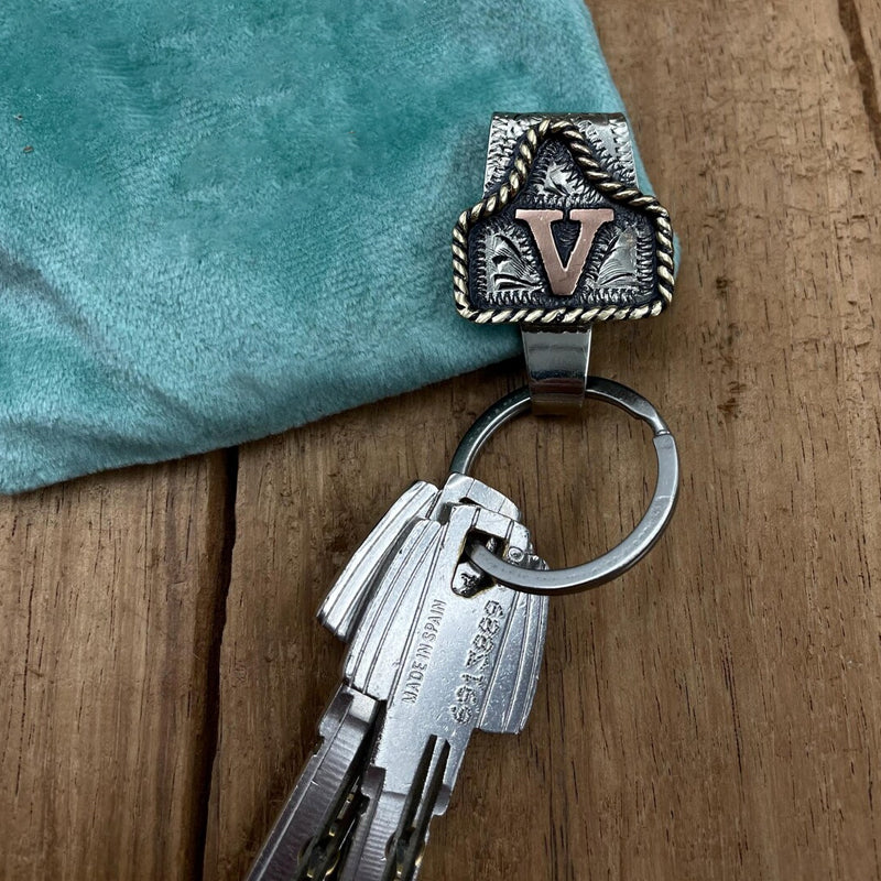 🔥Vintage Letter Keychain