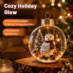🎄 Winter Animal Spherical Holiday Accent