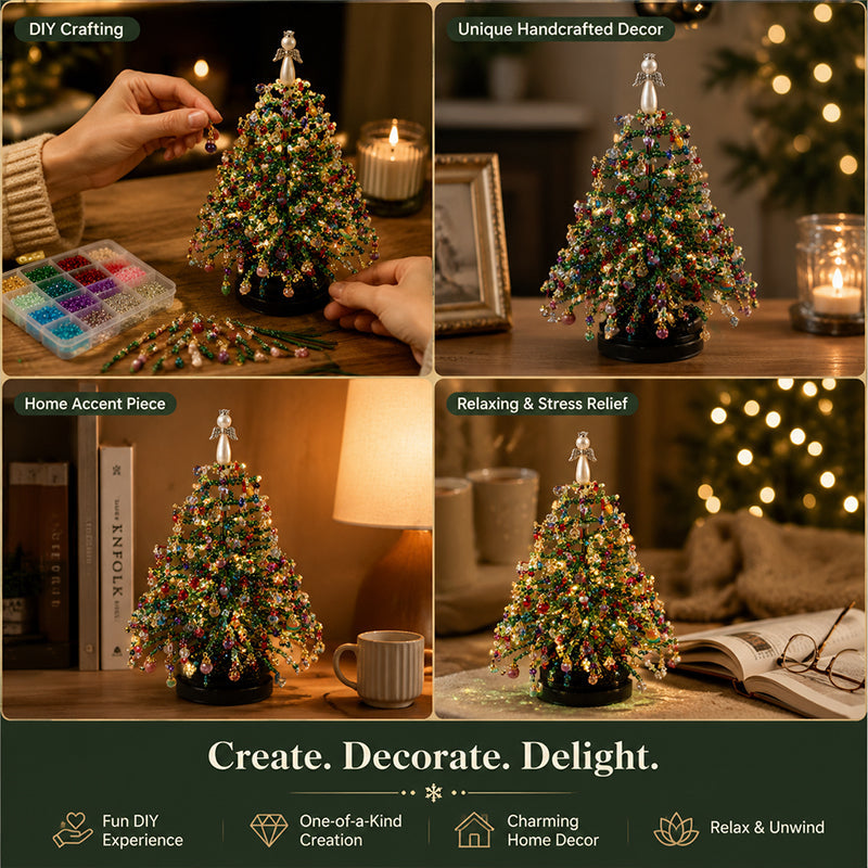 🎄✨DIY Beaded Christmas Tree Kit