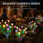 ⏳LAST DAY SPECIAL PRICE: ￡9.99!!🌸Solar Gardenia Flower Lights