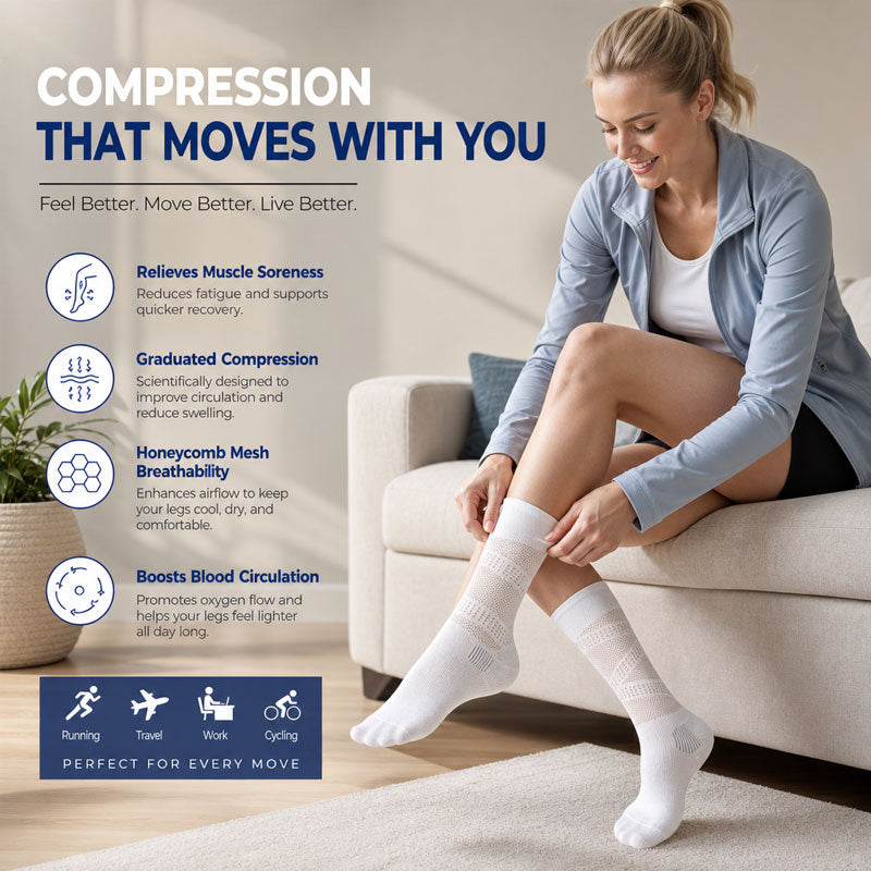 📢📢LAST DAY SALE 50% OFF🦵Compression Calf Socks（As low as £3.33 per pair‼️）