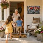 🌸Welcome to Nana's Place: Charming Floral Garden Sign & Home Accent