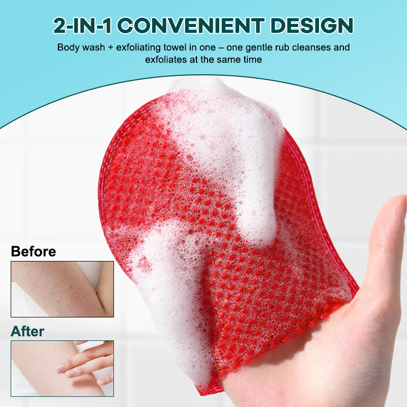 🧼Oil-Controlling & Exfoliating Shower Towel