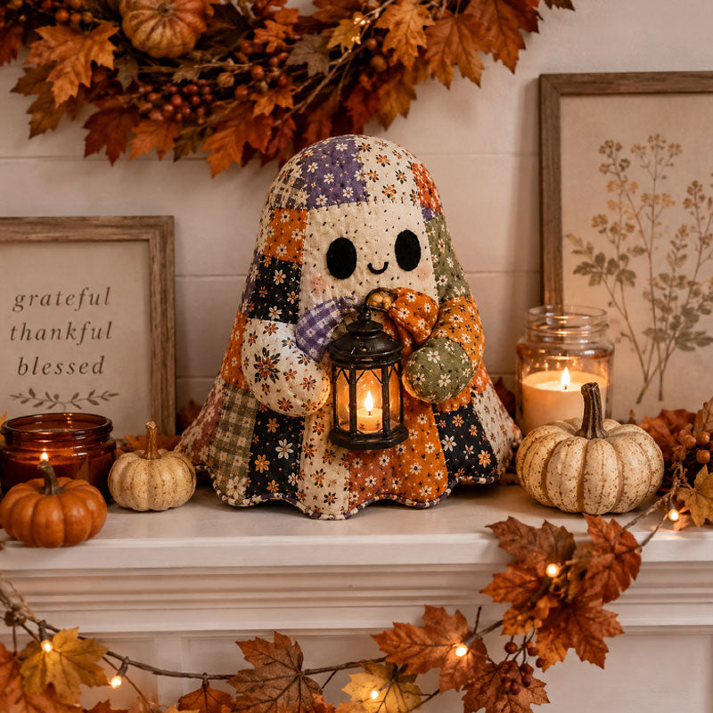 👻🧵 DIY Patchwork Ghost Doll