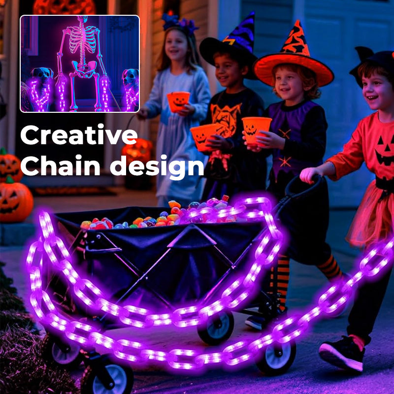 🎃 Halloween LED Chain Light String – Spooky Outdoor Garden Atmosphere Decor