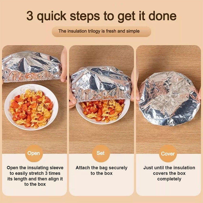 Disposable Aluminum Foil Film Insulation Cover♻🏡