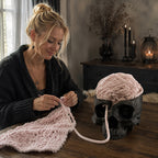 💀 Skull Print Yarn Storage Holder