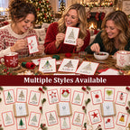 🧵 Cozy Family Christmas Craft Kit, Create Keepsake‑Worthy Handmade Christmas Cards for Gifting