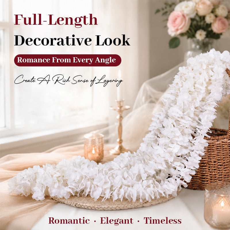 🌸 Dreamy Hanging Floral Garland ✨ Lush Decor for Weddings & Parties