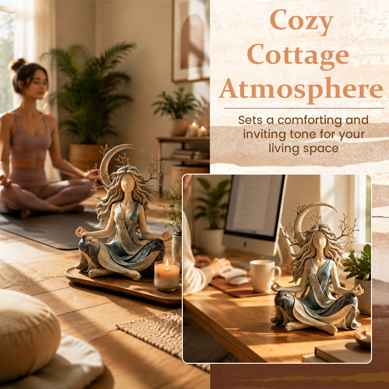 🧘Serenity Growth | Inner Harmony Sculptural Figurine 🌙