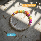 🌈 UV Color-Changing Rainbow Beaded Jewelry