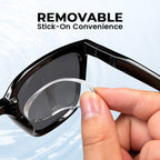👓 Stick-On Reading & Nearsighted Lens Inserts with Case