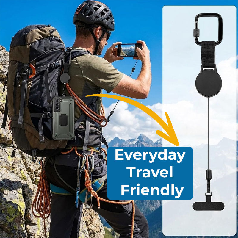 🛡️ Retractable Anti‑Theft Phone Tether – Keep Your Device Secure On‑the‑Go