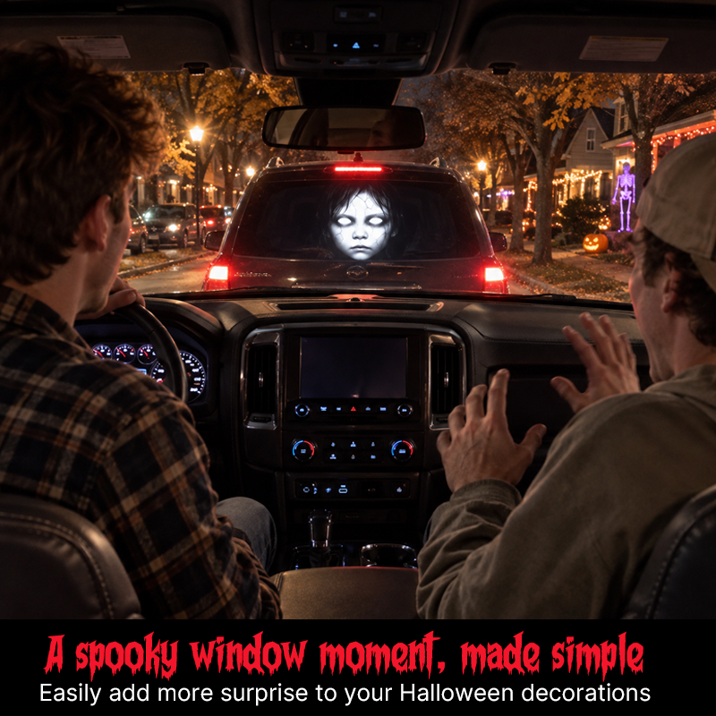 👻 Halloween Car Window Projector