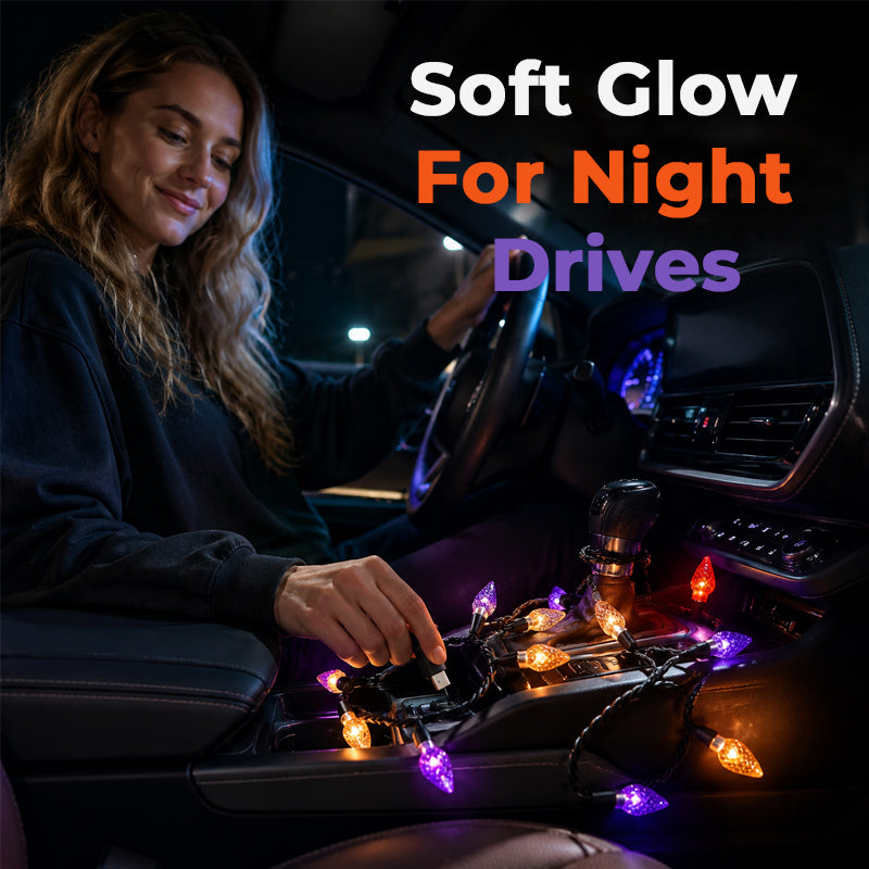 🎃 Halloween‑Themed Glowing Multi‑Scene Charging Accessory Cord