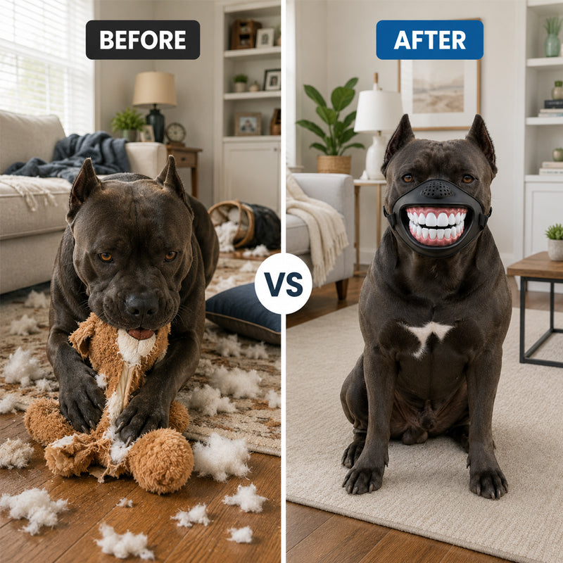 😂 Hilarious Smiling Dog Muzzle｜Viral‑Worthy Pet Photo Accessory