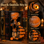 👻 Gothic Devil Bookcase Decor