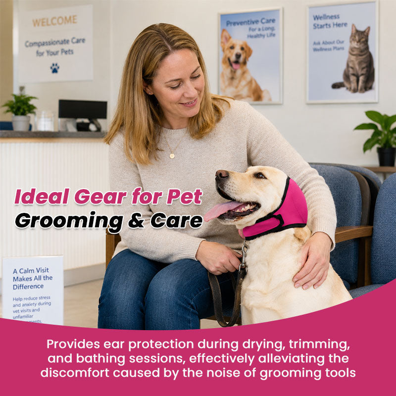 🐕Dog Noise Reduction Ear Muffs – Hearing Protection for Sensitive Dogs