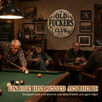 😂Old Fuckers Club Hanging Sign