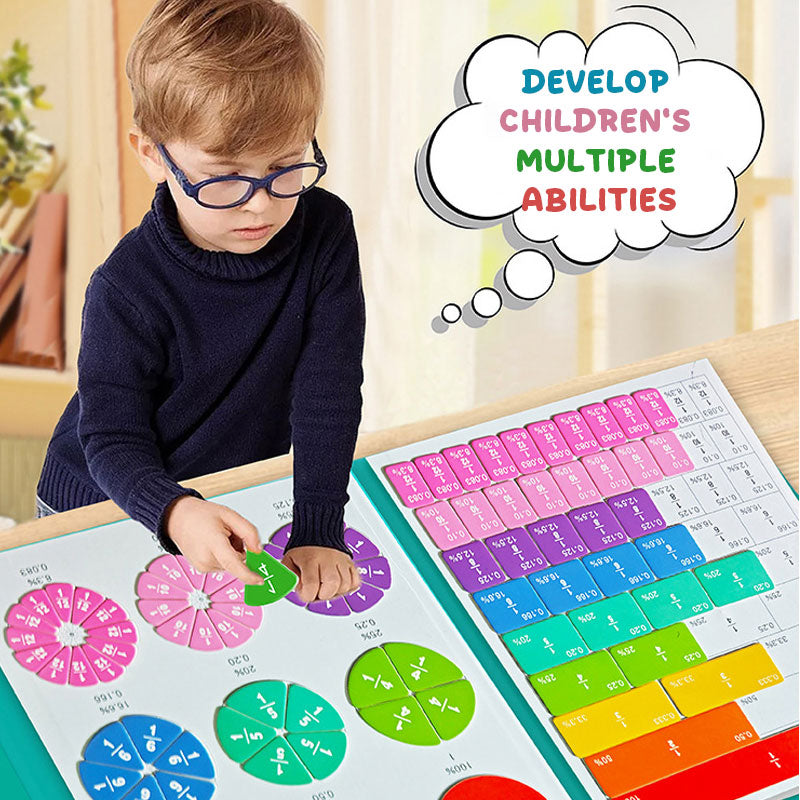 🏅LAST DAY SPECIAL PRICE￡9.99📚🧲Magnetic Fraction Demonstration Book