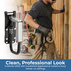 🛠️ Quick‑Lock Belt Tape Holder Heavy‑Duty Work Tool Clip‑On Organizer