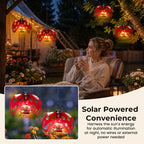 🐞Ladybug Solar Garden Hanging Light