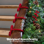 🎄Christmas Wreath Fastening Ties | Reusable Holiday Decor Securing Cords
