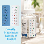 💊 Weekly Pill Reminder Tracker For Seniors & Caregivers ✨