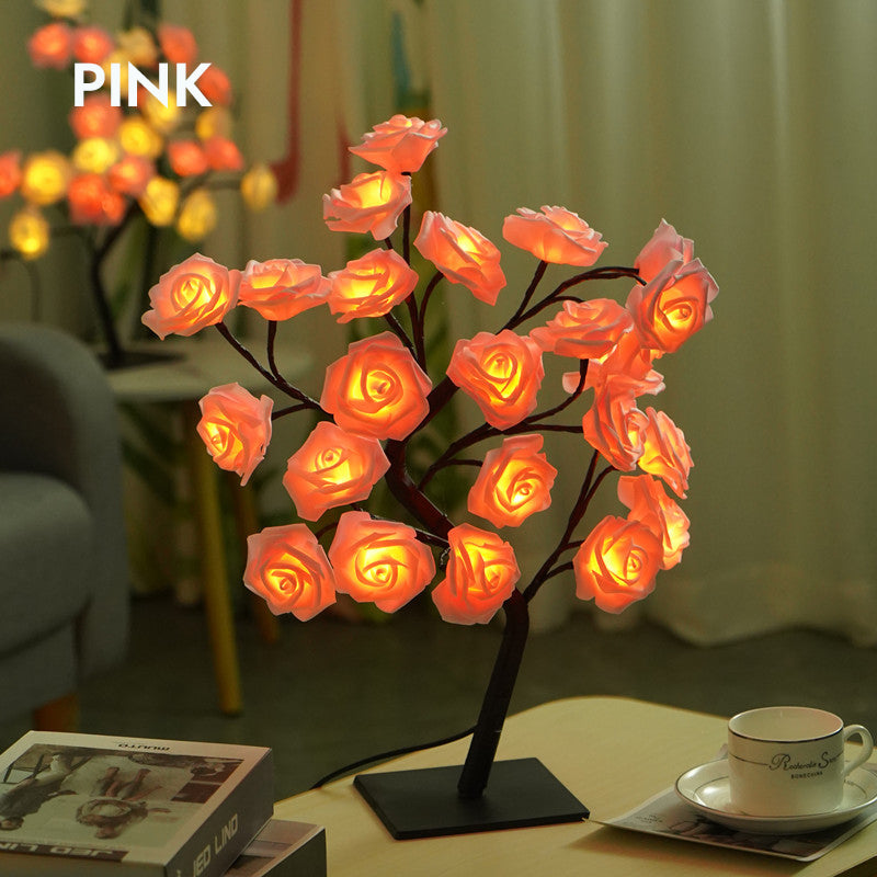 💕Forever Rose Tree Lamp