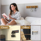 🔥LAST DAY 50% OFF-🕶️ Wooden Sunglasses Wall Holder