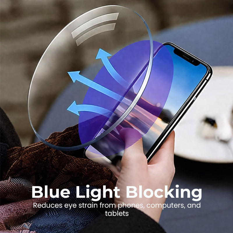 👓Photochromic Glasses – Auto Darkening, UV400 &amp; Blue Light Blocking