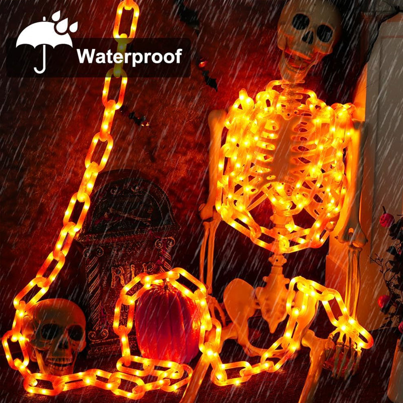 🎃 Halloween LED Chain Light String – Spooky Outdoor Garden Atmosphere Decor