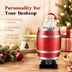 🎅 Quirky Santa Novelty Storage Box – Fun Adult White Elephant Gift!