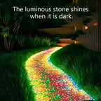 💥Glow-in-the-dark Rocks: illuminate your exterior with an enchanting glow!