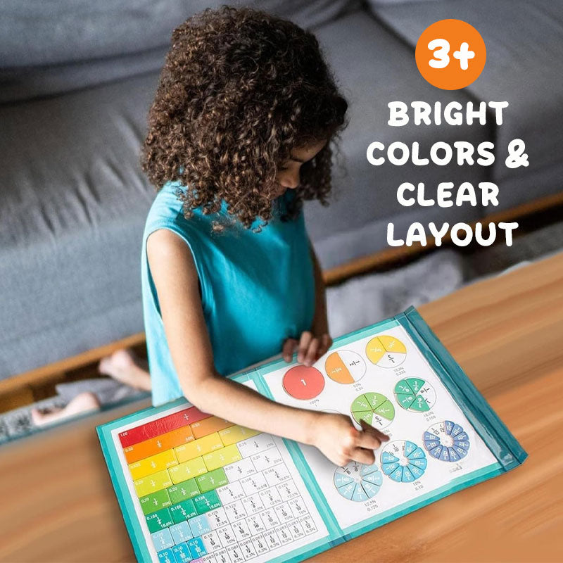 🏅LAST DAY SPECIAL PRICE￡9.99📚🧲Magnetic Fraction Demonstration Book