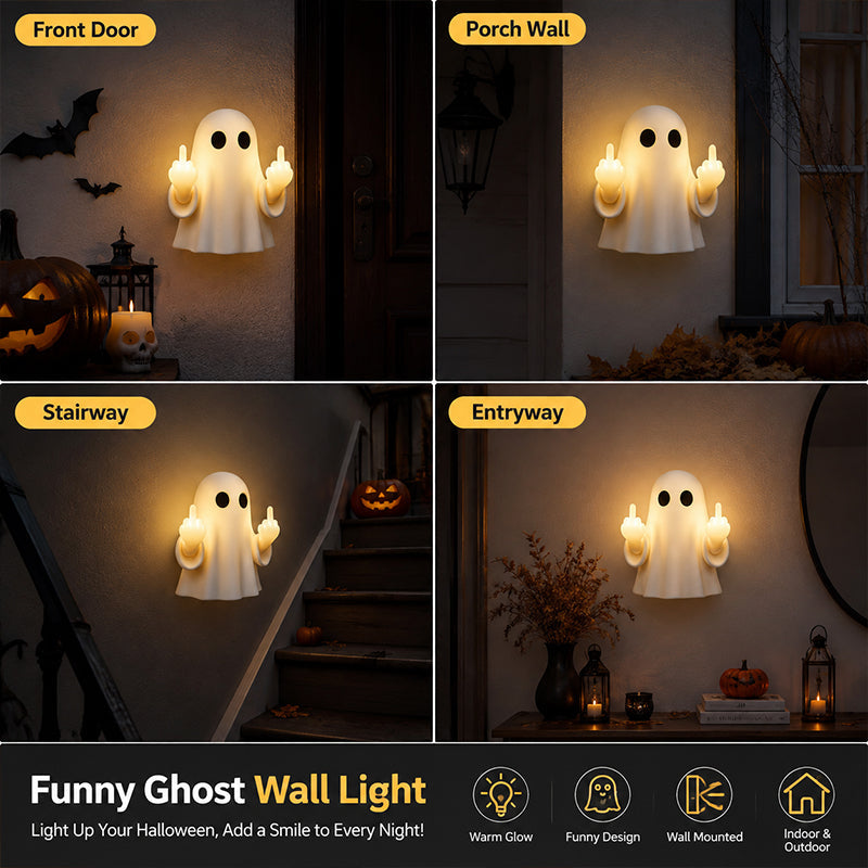 👻 Playful Glowing Ghost Lamp | Must‑Have Halloween Night Decor