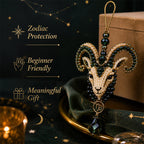 Make Your Own Zodiac Beaded Charm ✨ DIY Blessing Ornament Kit