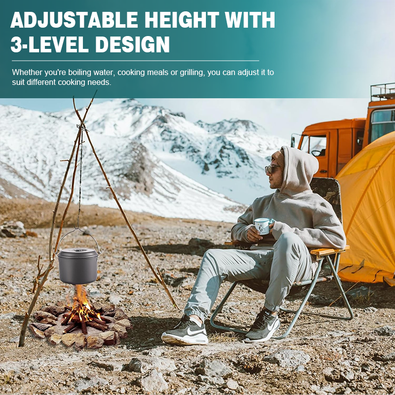📢📢LAST DAY SALE 50% OFF✨⚙️Outdoor Hanging Pot Tripod