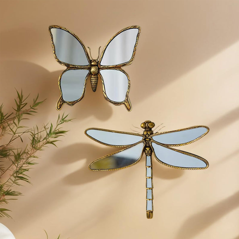 Vintage Butterfly And Dragonfly Wall Hanging 🦋