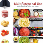 🔪3-in-1 Kitchen Chopper & Mixing Tool