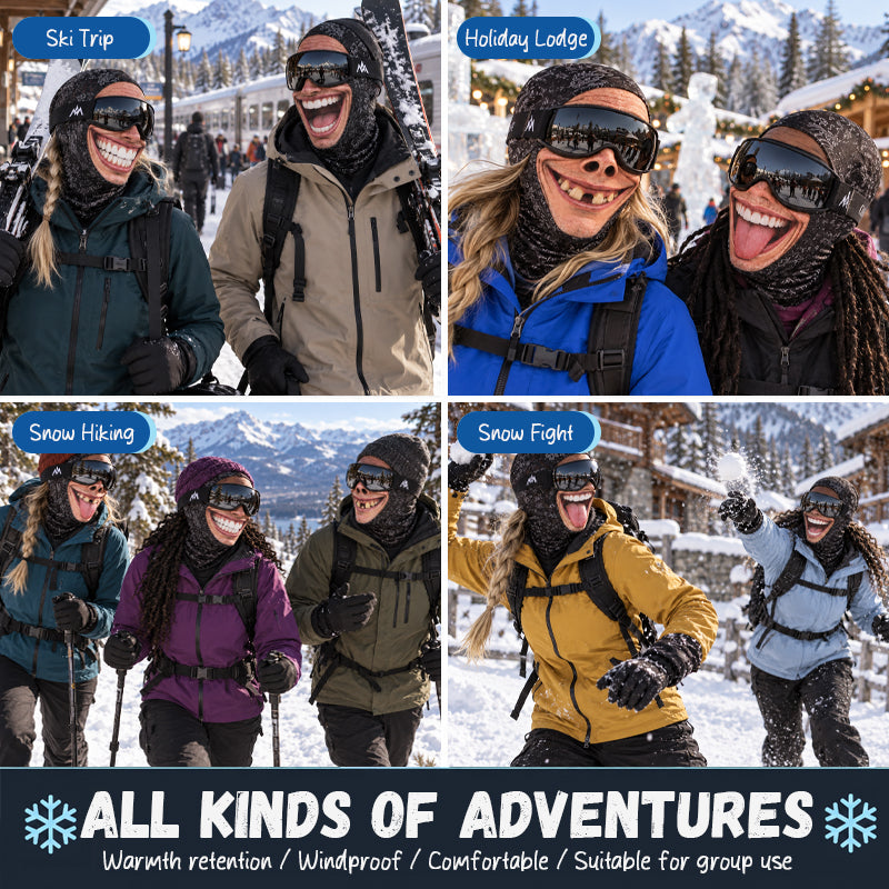 🎿 Snow Day Must‑Have｜Your Crew’s New Favorite Prank Mask