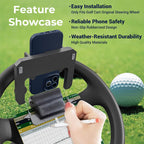 Golf Cart Steering Wheel Phone Mount⛳ — Your All-in-One Command Center for Every Round