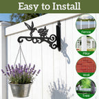 📢📢LAST DAY SALE 50% OFF✨-🐦 Hummingbird Hanging Plant Basket — A Touch of Nature  Charm
