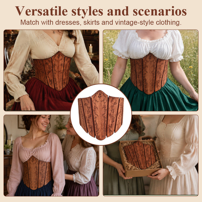 Vintage Corset Waist Cincher – Classic Renaissance Waist Belt🏰