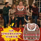 😂 Playful Holiday Clothing – Conversation Starter for Xmas Parties