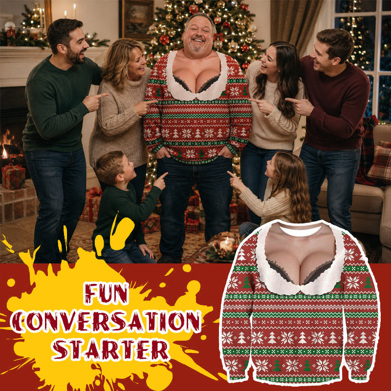 😂 Playful Holiday Clothing – Conversation Starter for Xmas Parties